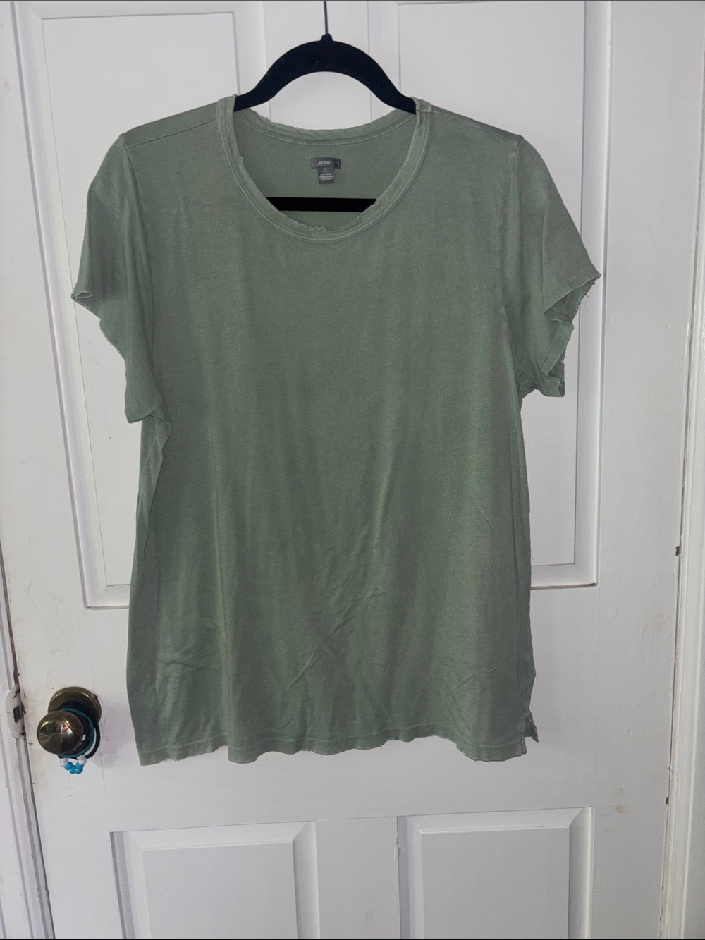 aerie Short Sleeve Crewneck Tee - Olive